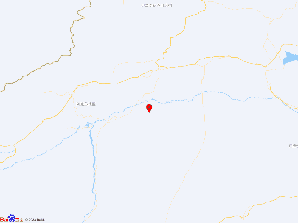 新疆阿克蘇地區沙雅縣發生3.0級地震