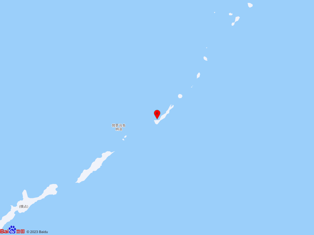 千島群島發生6.8級地震