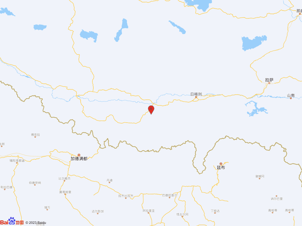 西藏日喀則市拉孜縣發(fā)生3.0級(jí)地震