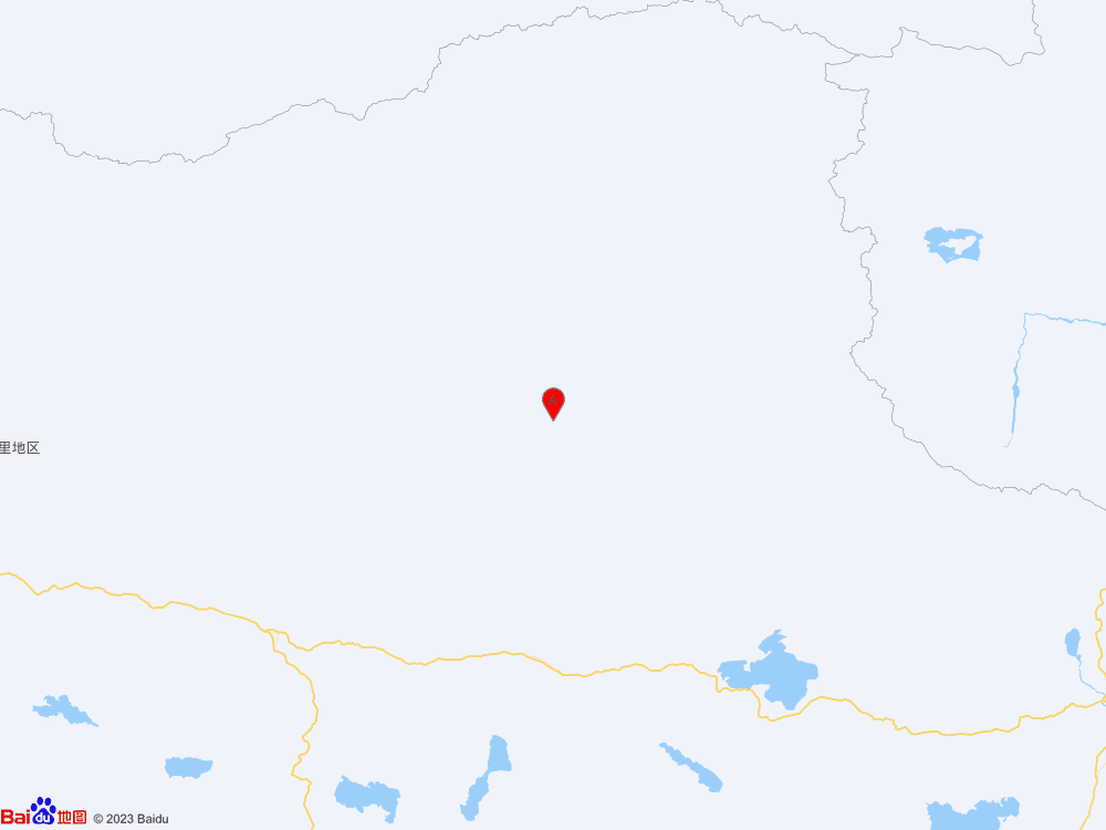 西藏那曲市雙湖縣發(fā)生4.6級(jí)地震