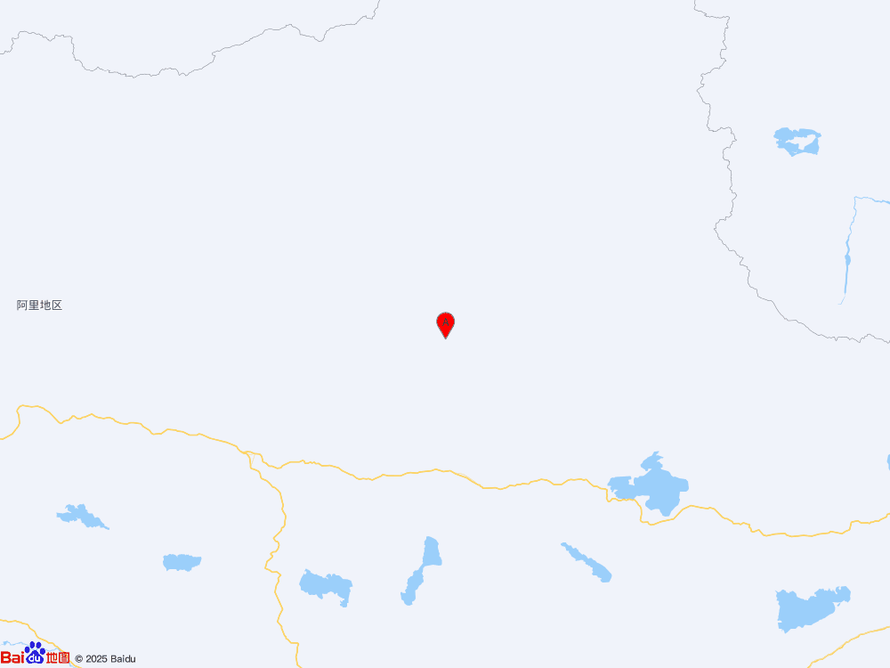 西藏那曲市尼瑪縣發(fā)生3.1級地震