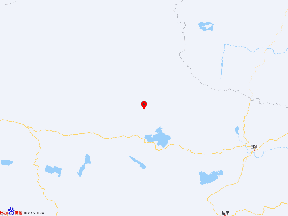 西藏那曲市雙湖縣發(fā)生4.0級地震