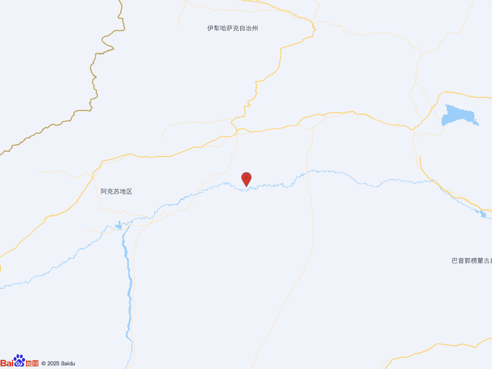 新疆阿克蘇地區(qū)沙雅縣發(fā)生3.1級(jí)地震
