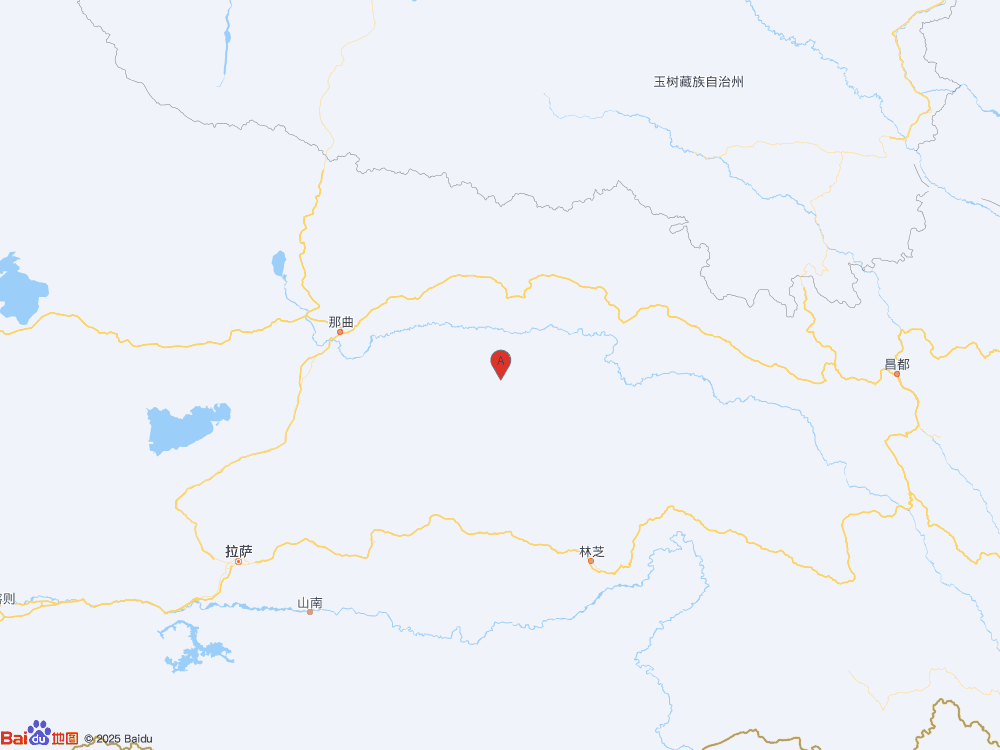 西藏那曲市比如縣發(fā)生3.8級(jí)地震