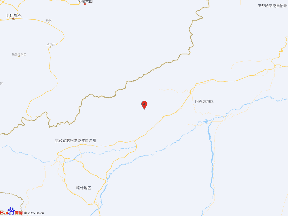 新疆阿克蘇地區(qū)柯坪縣發(fā)生3.2級(jí)地震