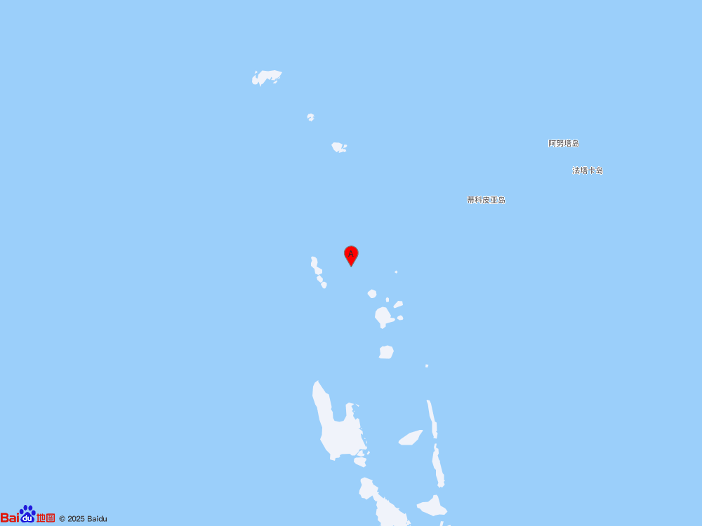 瓦努阿圖群島發生5.7級地震