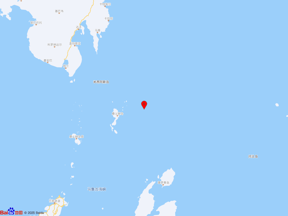 印尼塔勞群島發生6.2級地震