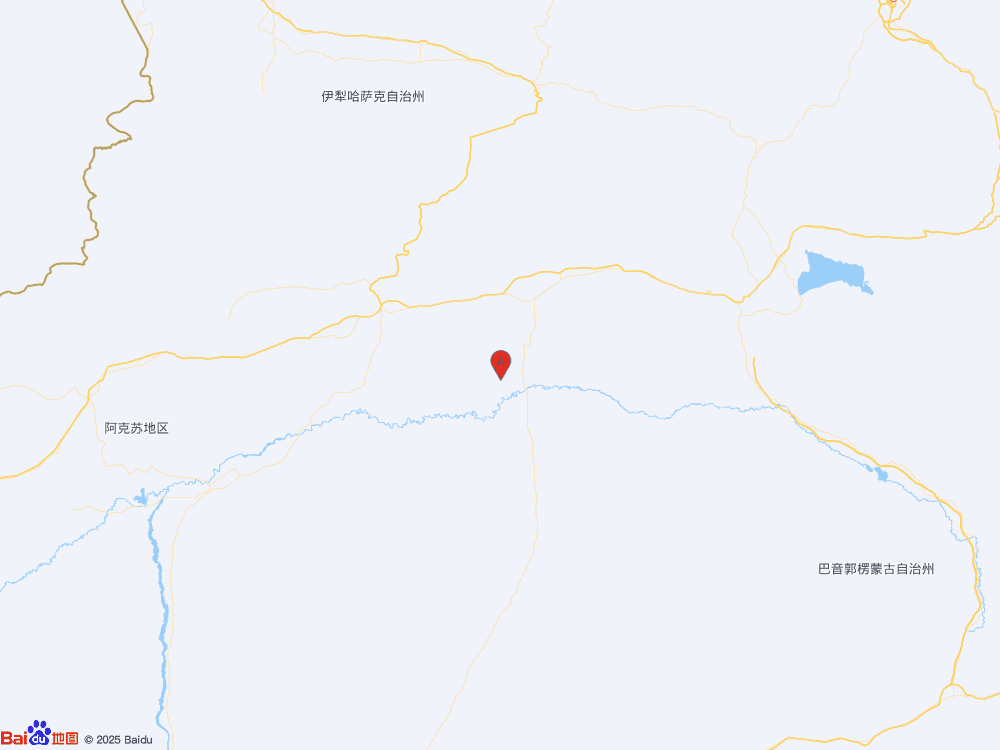 新疆阿克蘇地區庫車市發生3.0級地震