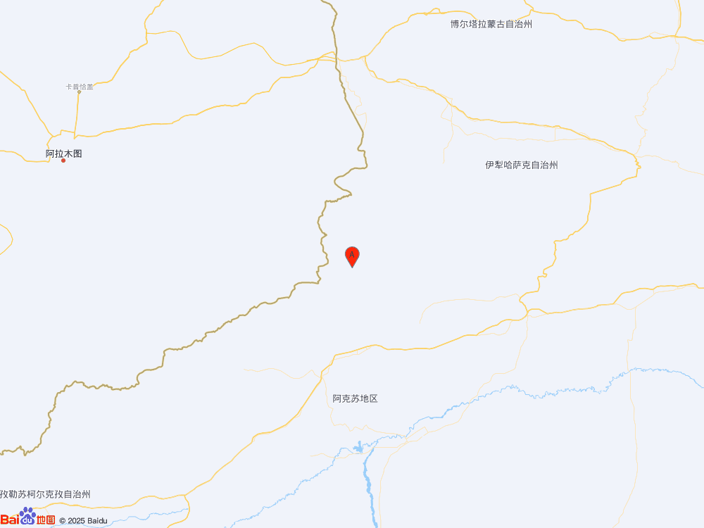 新疆阿克蘇地區(qū)溫宿縣發(fā)生3.0級地震