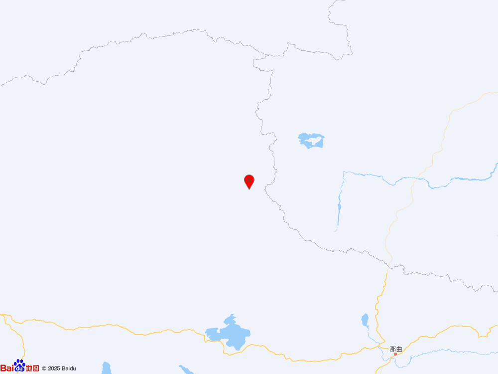 西藏那曲市雙湖縣發(fā)生3.7級(jí)地震