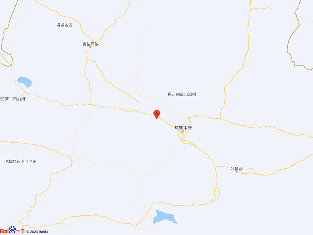 新疆昌吉州呼圖壁縣（北緯44.12度，東經(jīng)86.84度）發(fā)生3.4級地震